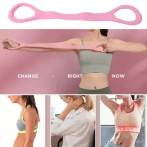Silicone Yoga Pull Rope Chest Expander ( default, Standard )