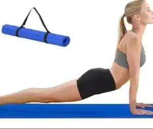 4MM YOGA MAT ENVIRONMENT FRIENDLY, EASY TO CARRY WITH CARRY STRAP ( default, OS )
