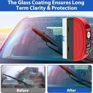 Car Glass Oil Film Cleaner Brush – Automotive Cleaning ( default, OS )