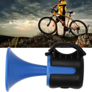 Bicycle Air Horn Loud - 120dB 1 Sound Mode Electronic Bicycle Bell, Super Electric Horn with Long Standby Button Battery Operated/IPX4 Waterproof Loud Bell for Adults ( default, Standard ).
