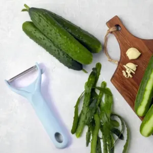 3 in 1 Kitchen Knife & Chopping Board Set with Vegetable Peeler for Daily Cooking ( default, OS )
