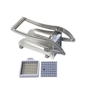 French Fries & Vegetable Cutter Stainless Steel Potato Chip Slicer ( default, Standard ).