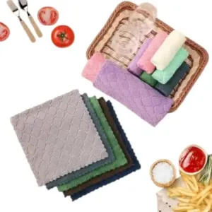 Microfiber Kitchen Dish Cloths (Set of 12) ( default, Standard )