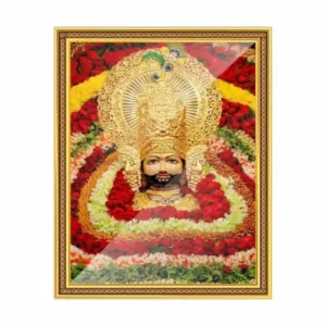 Khatu Shyam Ji Acrylic Photo Frame HD Print, Ultra Glossy Finish, 8x10 Inches with 3M Tape ( multicolor, Standard )