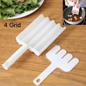 Small Multifunction Fritters Maker - Creative Fritters Scoop Multi-Function Ball Maker | Portable Maker for Making Cake Balls, Ice Cream Spoon, Doughnut, Hand Cutting Scoop(2pc Set) ( default