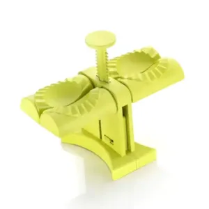 Dumpling Maker Mold, Double Head Dumpling Mold Wrap Two At A One Time, Household Dumpling Maker Mold, Easy-Tool for Making Dumplings ,Dumpling Press Mold Kitchen Accessories ( default, Standa