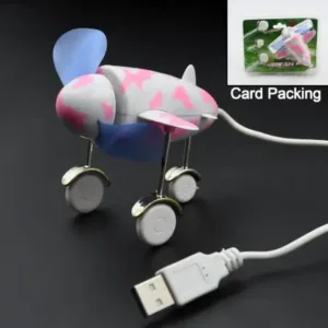 Plane Shape USB Plane Unique Design Fan Energy Saving Fan For laptop & Computer Desktop Fan ( default, Standard ).