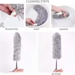 Microfiber Feather Duster with Extendable 100-inch Pole ( default, OS )