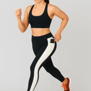 Premium Quality Stretchable Yoga Pants | Comfortable Sports Leggings | Daily Gym Wear for Girls or Women ( blue, S )