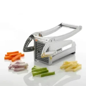 French Fries & Vegetable Cutter Stainless Steel Potato Chip Slicer ( default, Standard ).