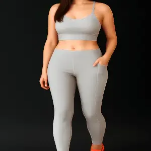 Premium Quality Yoga Tights | Breathable & Stretchable Gym Leggings | Activewear Pants for Girls or Women ( grey, 3XL )