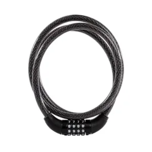 Heavy Duty Multi-Purpose Plastic Combination Lock for Helmet, Bicycles, and More ( default, Standard ).