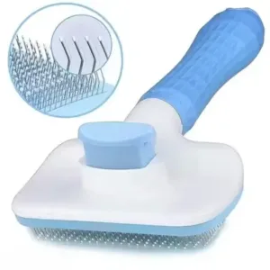 Auto Slicker Brush for Dogs & Cats – Pet Grooming Tool ( default, Standard )