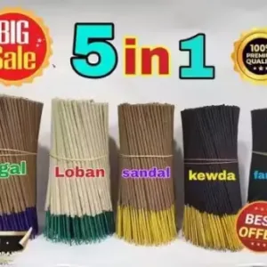 Premium Mixed Fragrance Agarbatti Set (300g) ( default, Standard )