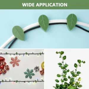 Plant Climbing Wall Fixture Clip Self-Adhesive Hook Vines Traction Invisible Stand Green Plant Clip Garden Wall Clip Plant Support Binding Clip Plants for Indoor Outdoor Decoration (10 Pcs Se
