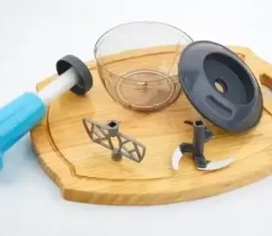 Food Chopper Steel Large – Manual Push Chopper ( default, Standard )