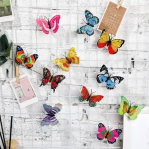 Butterfly 3D Night Lamp – Multicolor Illusion LED Lamp for Bedroom, Drawing Room & Kids ( default, OS )