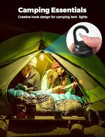 UQE8PnE3oJvkMBgsEZrfOOh3zOIuyHseuo4C3xUc.webp Rechargeable Camping Lights, Waterproof LED Tent Lights with USB Cable, 3 Modes Hanging Camping Lantern, Hanging Lamp for Hiking, Emergency, Camping, Household, Car Repairing(1PCS) ( default,