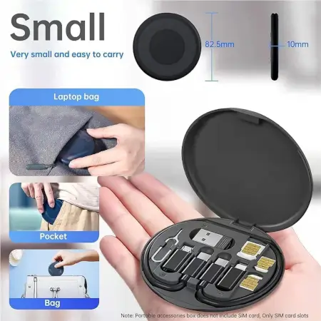 Y0kWF0oj1NL4KkG9M3PJIRfRINmoKjyuD82H7p00.webp All in One 60W Fast Charging Travel Data Cable Set with Type C USB A Lightning Micro Connectors Portable Multi Functional Cable Kit ( default, OS )