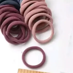 Colorful Fabric Hair Rubber Band Set (30 pcs) – Kids & Girls ( default, Standard )