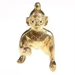 Laddu Gopal Idol Dress Combo with Shringar Set ( default, Standard )