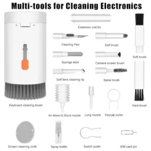 Keyboard Cleaner Kit – 20-in-1 Electronics Cleaning Set ( default, Standard )