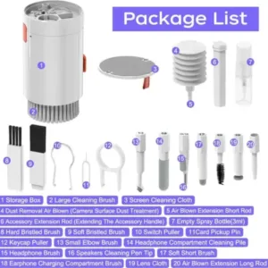 Keyboard Cleaner Kit – 20-in-1 Electronics Cleaning Set ( default, Standard )