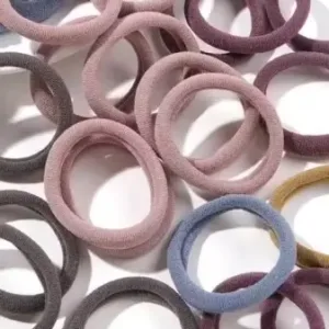 Colorful Fabric Hair Rubber Band Set (30 pcs) – Kids & Girls ( default, Standard )