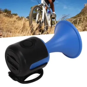 Bicycle Air Horn Loud - 120dB 1 Sound Mode Electronic Bicycle Bell, Super Electric Horn with Long Standby Button Battery Operated/IPX4 Waterproof Loud Bell for Adults ( default, Standard ).