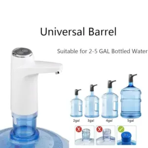 Portable USB Water Bottle Pump – Electric Drinking Dispenser ( default, Standard )