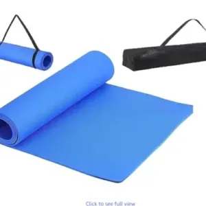 4MM YOGA MAT ENVIRONMENT FRIENDLY, EASY TO CARRY WITH CARRY STRAP ( default, OS )