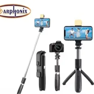Bluetooth Extendable Selfie Stick – Wireless Remote Tripod ( default, Standard )