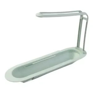 Plastic Telescopic Sink Storage Rack – Adjustable Kitchen Organizer ( default, Standard )