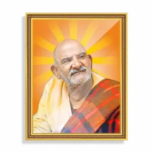 Shri Neem Karoli Baba Ji Acrylic Photo Frame HD Print, Ultra Glossy Finish, 8x10 Inches with 3M Tape ( multicolor, Standard )