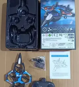 Airplane Fighter Jet with Remote Control , Remote control fighter drone Light Effects, 360° Flip Stunts, Kids Toy