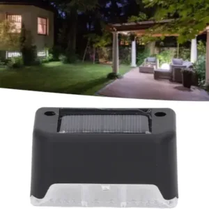 Solar Decorative Lights, Waterproof Durable Garden Atmosphere Lights Stair Lights Railing Lights Step Steps Lights for Outdoor Patio Courtyard Stair Step Fence Patio Stairs, Yard etc.