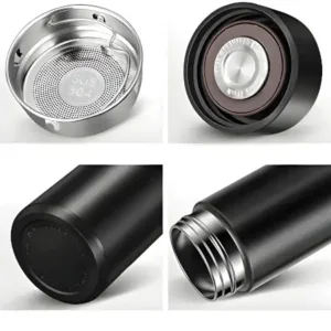 Smart Vacuum Insulated Water Bottle with LED Temperature Display (500ml, Multicolor) ( default, Standard ).