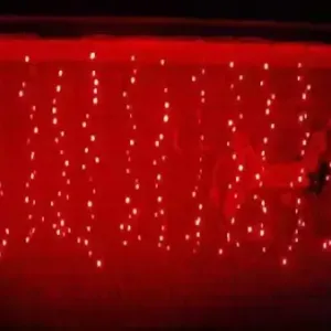 Real Essentials 13 Meter 40 LED Decorative Pixel LED String Light (RED) ( red, OS )