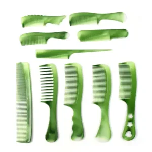 10-piece multipurpose hair comb set - Durable Plastic ( default, OS ).