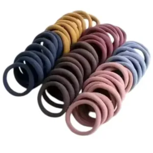 Colorful Fabric Hair Rubber Band Set (30 pcs) – Kids & Girls ( default, Standard )