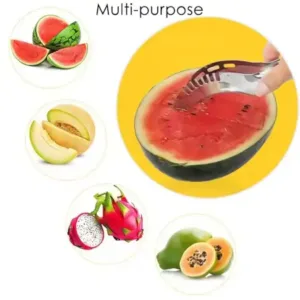 3-in-1 Stainless Steel Watermelon & Fruit Slicer ( default, Standard )