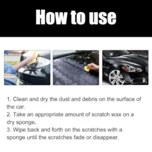 Professional Car Scratch Repair Paste Polishing Wax Scratch Remover Kit for Car Bike Motorcycle (60 ml) ( default, OS )