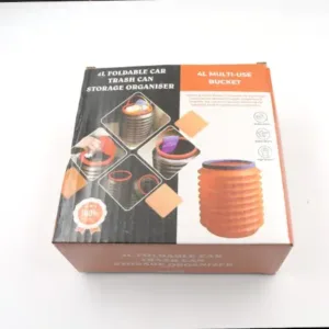 Foldable Storage Bucket , Water Container & Dustbin Multiuse Bucket For Home , Car & Kitchen Use Bucket ( default, Standard ).