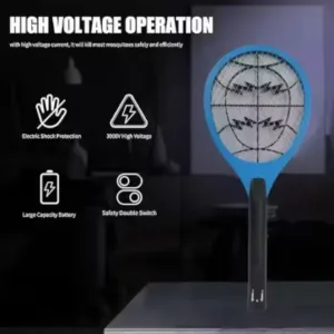 Suzolight Mosquito Racket – Fly Swatter, Plastic, Pack of 1 ( default, OS )
