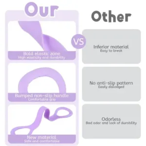 Silicone Yoga Pull Rope Chest Expander ( default, Standard )