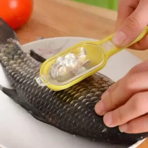 Effortless Fish Cleaning: Scraper, Grater & Brush in One (1 Pc) ( default, Standard ).